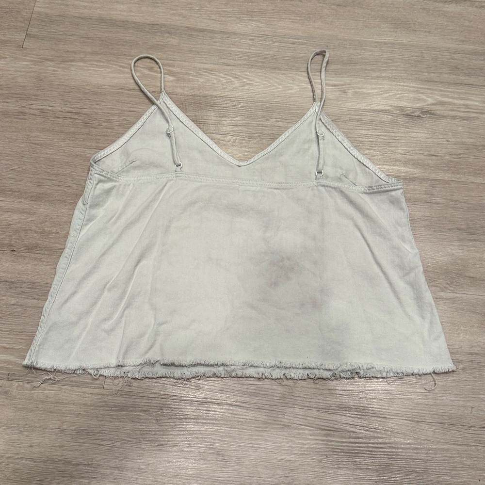 Aritzia Wilfred Tank Top Cream - Picture 3 of 3